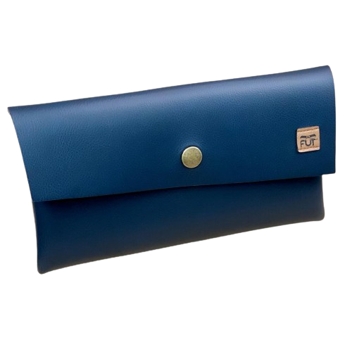 Pochette de rangement de sac simili cuir- Bleu Fut' Marque française Toulouse 31000 Muret 31600 Noé 31410 Carbonne 31390